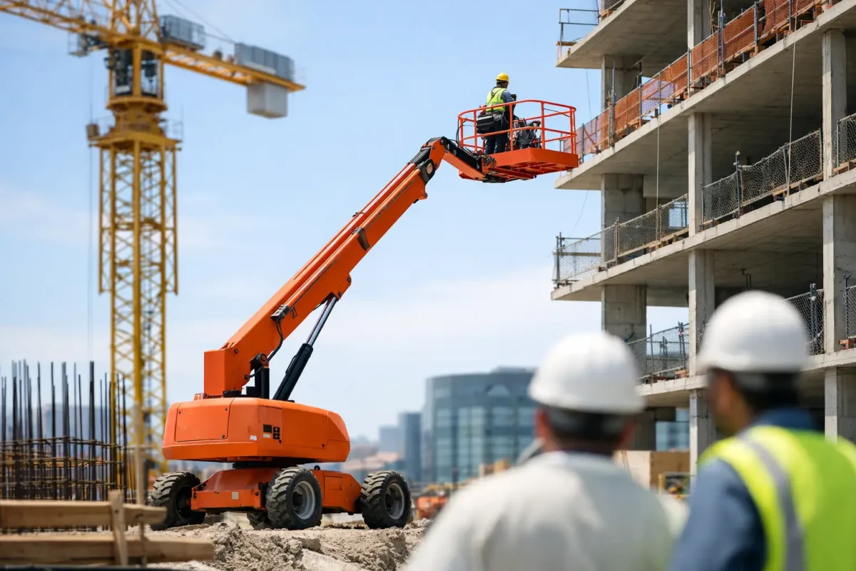 Cotizar plataforma elevadora para obra bien