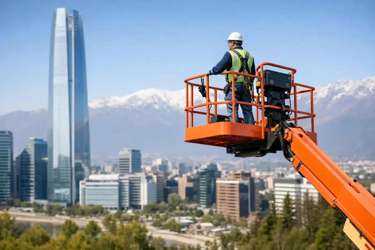 Plataforma alza hombre arriendo en Chile