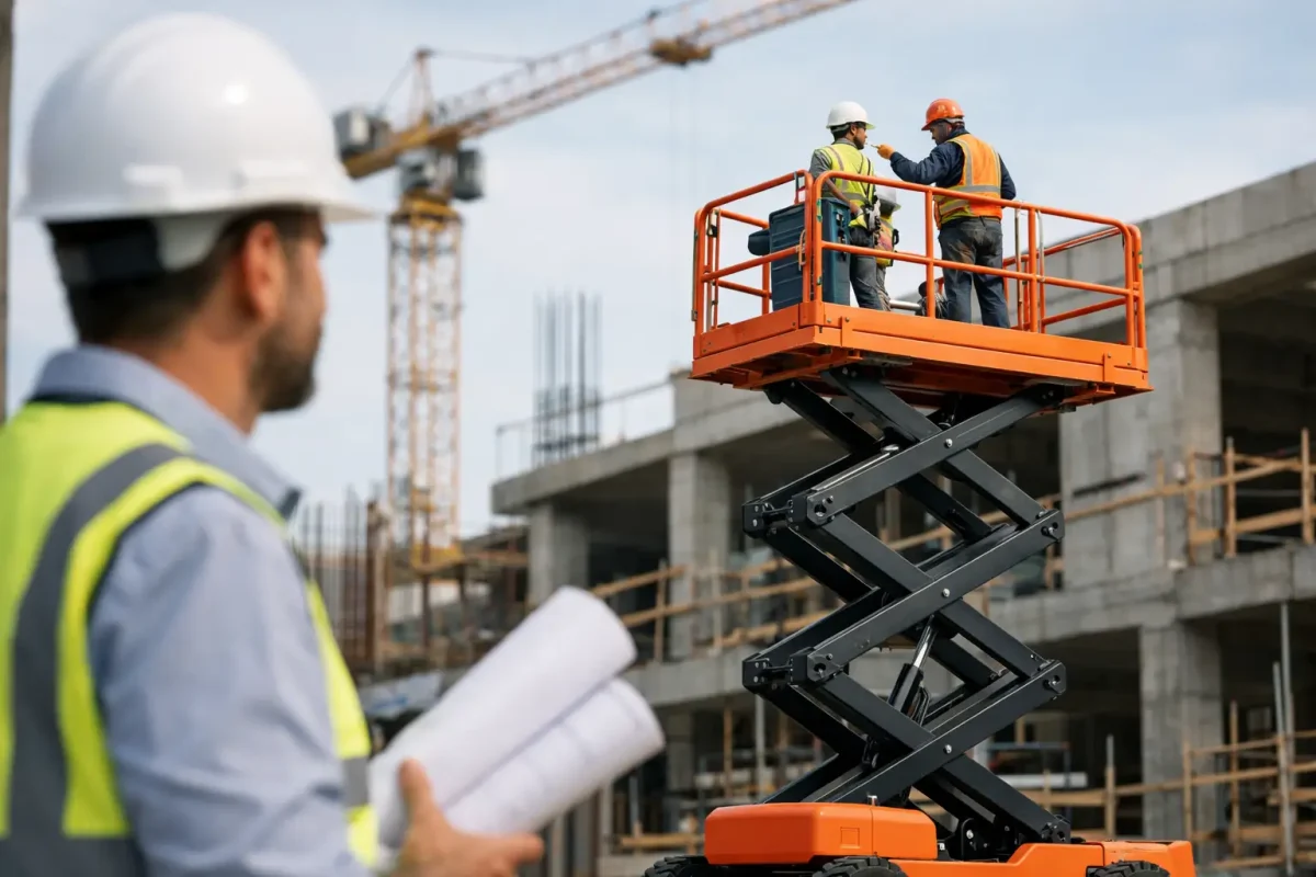 Cómo arrendar plataforma para obra sin fallar