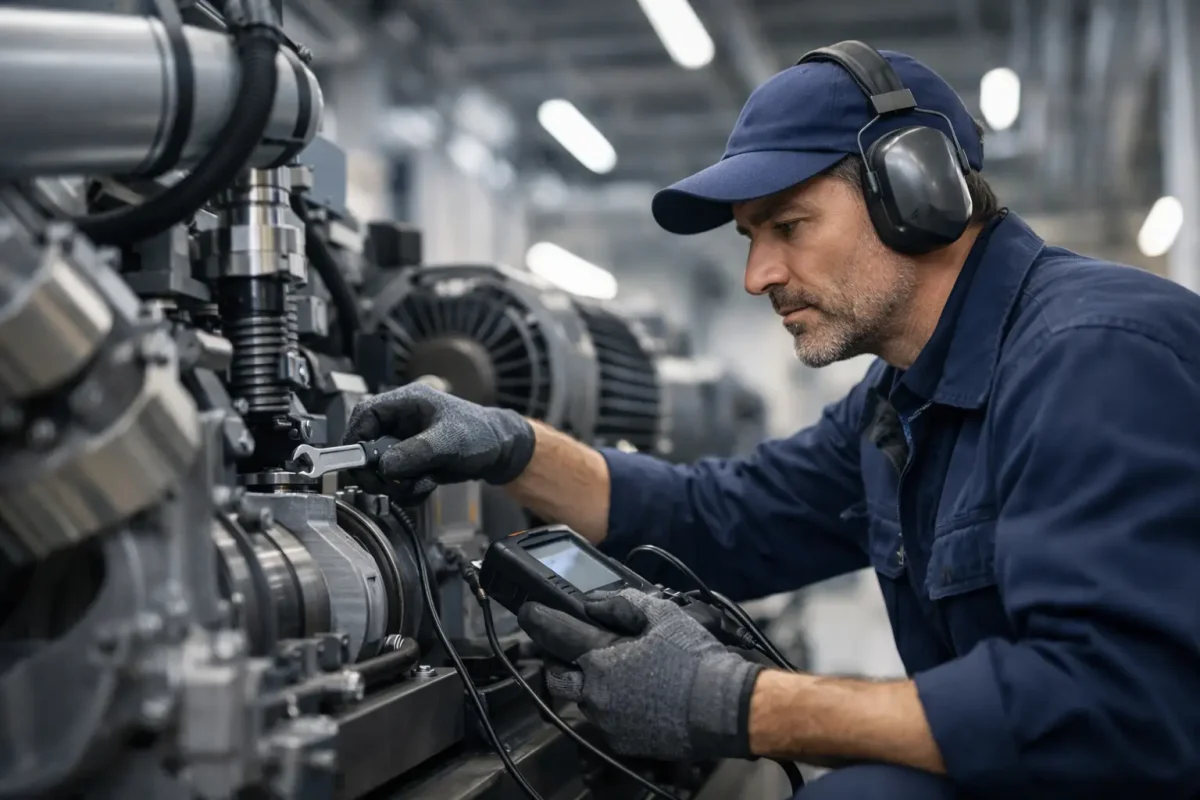 Servicio técnico maquinaria para evitar paradas